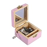 ♫ Disfruta del tiempo: la caja de música tiene un buen sonido que disfrutan los niños y los adultos, los niños pueden tocarla fácilmente.Ligero y portátil, puede ponerlo en la palma de su mano, mochila, escritorio, etc.