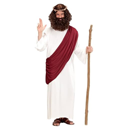 W WIDMANN MILANO Party Fashion - Disfraz Mesias, Profeta, belen, disfraz Navidad, disfraces