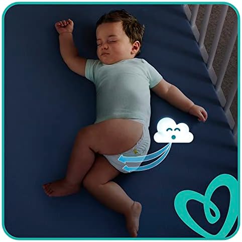 Pampers Pieluchy Rozmiar 3 (6-10kg), Active Baby Pieluszki, 208 Sztuk, Miesięczne Opakowanie, Ochrona Przed Przeciekaniem Przez Całą Dobę