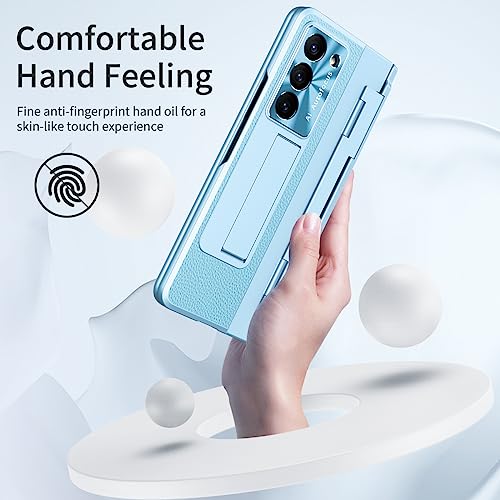 Coque Samsung Z Fold 5 antichoc charnière 360 et béquille cachee