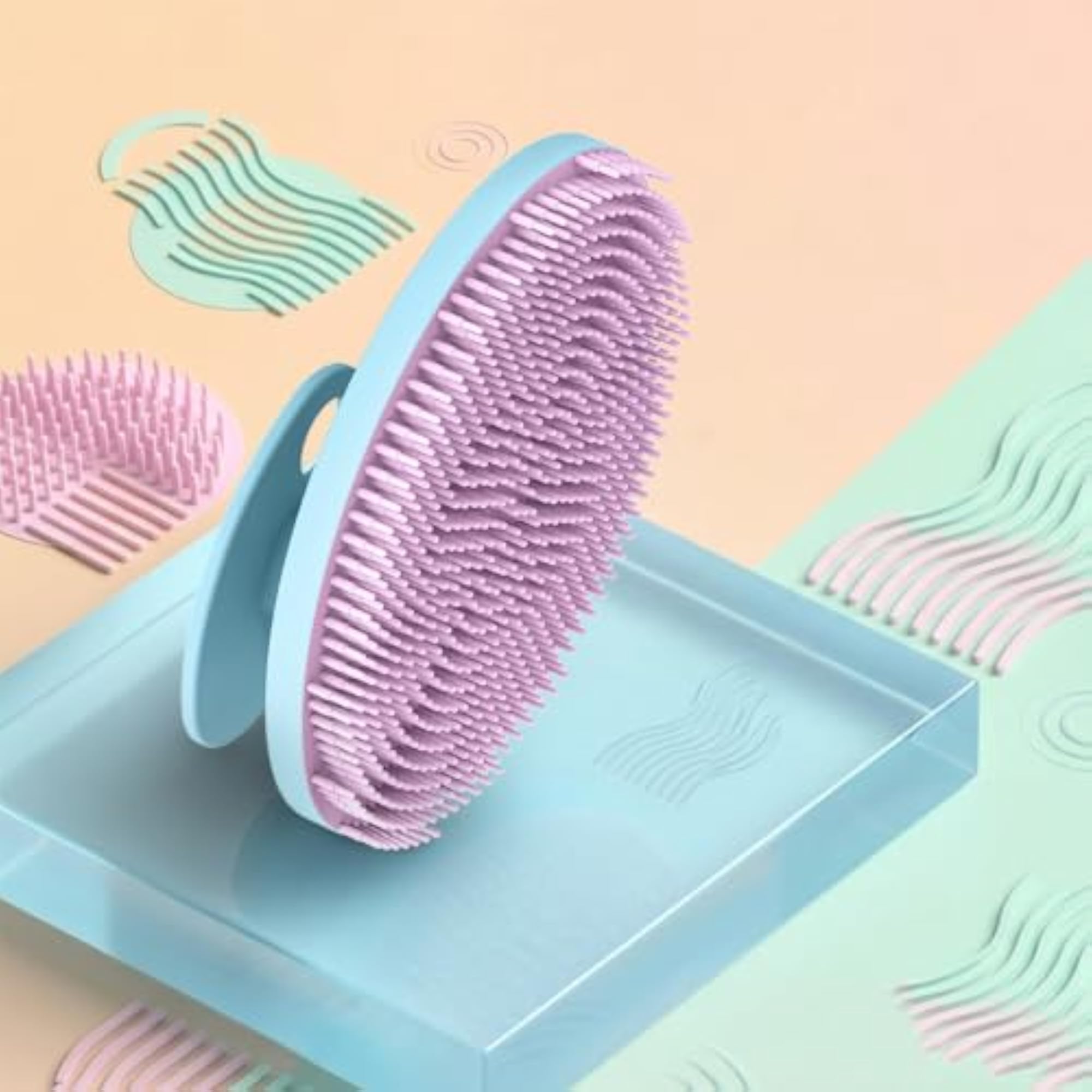 Silicone Ultra Soft Premium Body Scrubber Bath Brush