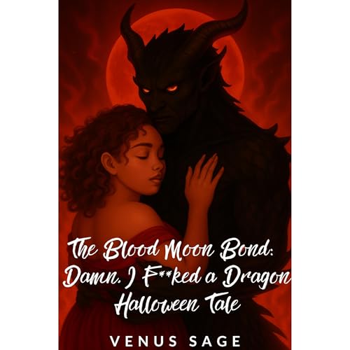 The Blood Moon Bond: Damn, I F**ked a Dragon Halloween Tale Audiolibro Por Venus Sage arte de portada