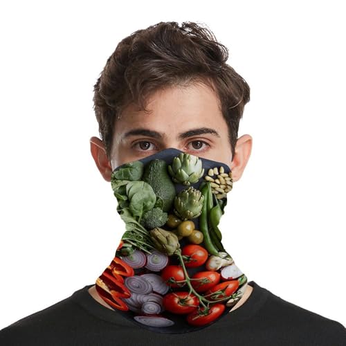 Gargantilla elástica para mujer y hombre, pañuelo balaclava para protección solar, cubreboca de tejido transpirable, ideal para ciclismo, deportes al aire libre miniatura 4