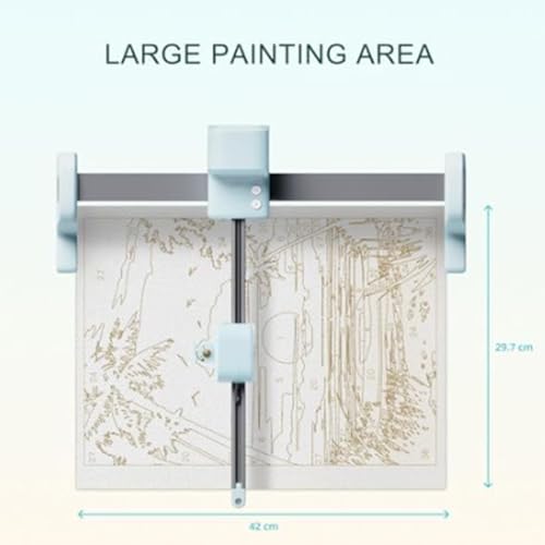 Plotter digitale per kit di schizzi e colorazione, genera automaticamente la linea di disegno a scomparsa