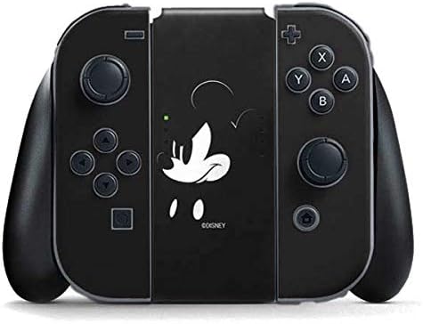 Skinit Decal Gaming Skin Compatible with Nintendo Switch (2017-2021) Joy-Con Controller - Officially Licensed Disney Mickey Mouse Classic Design