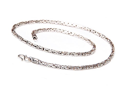 Preisvergleich Produktbild Silberkette für Herren - Qualität aus massivem 925er Sterlingsilber