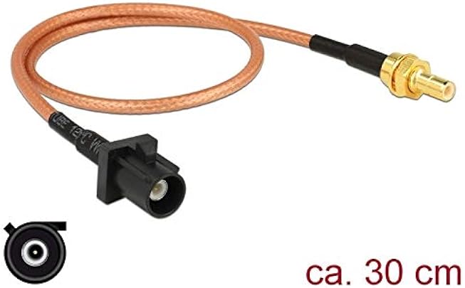 DeLOCK 89676 cavo coassiale 0 3 FAKRA SMB RG-316 Nero Marrone Oro DeLOCK 89676 cavo coassiale 0 3 FAKRA SMB RG-316 Nero Marrone Oro