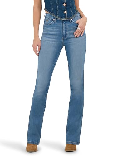 Wrangler x Lainey Wilson Boot Huggers, Wrangler Blue Wash, 27 x 34