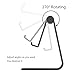 Intcrown Cell Phone Stand Adjustable iPhone Stand with Multi-Angle for iPhone X 8 7 6 6s Plus and All Android Smartphones