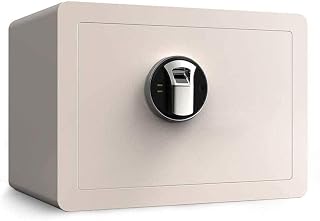 Fireproof Waterproof Deposit s for Insurance s Security, Fingerprint Anti-Theft Electronic Can Be Fixed to Install Multi- -35X25X25cm