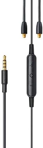 Shure RMCE-UNI - Cable de comunicación universal con micrófono remoto para auriculares SE desmontables - Conector de 3.5mm, 127 centímetros de largo