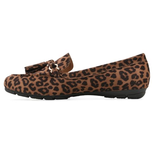 Image of Cliffs by White Mountain Women's Gush Cushioned Driving Moccasin Loafer Flat