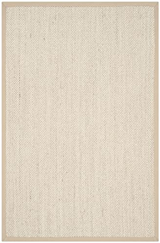 Safavieh Natural Fiber Rug for Living Room Dining Room, Bedroom - Natural Fiber Collection, Short Pile, in Natural, 61 X 91 cm - Image 4