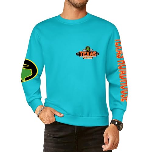 Men's Cotton Sweatshirt Logo Long Sleeve Crewneck Sweat Shirt for Men Cotton Clothing Jacket Work/Daily Clothes Uniform Tops2