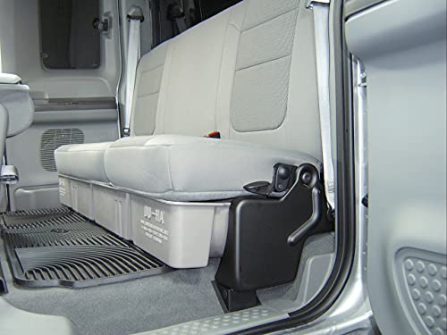 Du-Ha Under Seat Storage Fits 00-16 Ford F-250 Thru F-550 Supercab, Black, Part #20031 #TOP6