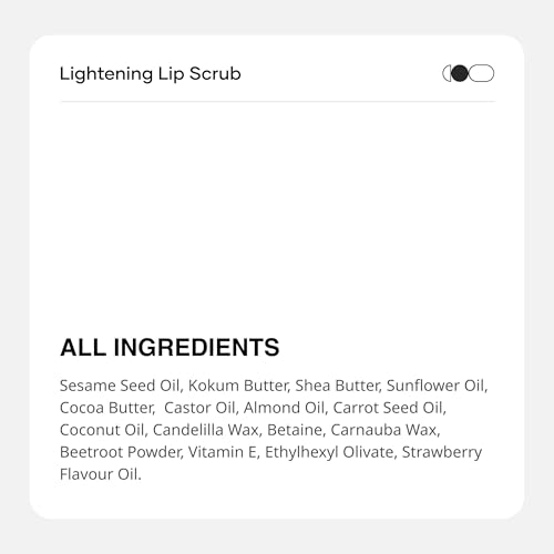 cureskin lightening lip scrub for men and women  exfoliate amp brighten with walnut shell powder beetroot amp squalane  lip scrub for dark lips to lighten pink 025 ounce pack of 1