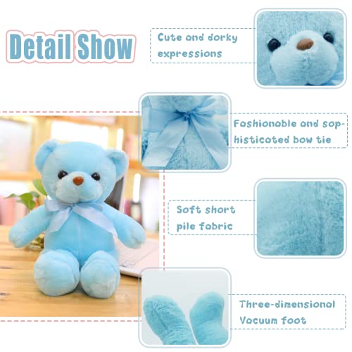 Vyusit Teddy Bear Stuffed Animals, 13.4 Inch Soft Cuddly Stuffed Plush Teddy Bear, Cute Plush Toys For Birthday Christmas New Year Valentine’s Day Wedding Party #TOP2