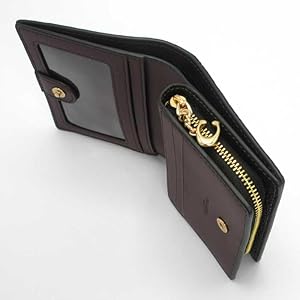 【COACH】スタッズ Snap Wallet コンパクト2つ折り財布 CAP09 COACH コーチ 財布 ぺブルレザー スタッズ ロゴ チャーム