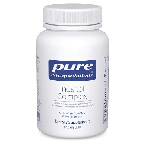 Pure Encapsulations Inositol Complex | Supplement to Support Energy, Healthy Metabolism, and Ovarian Function* | 60 Capsules