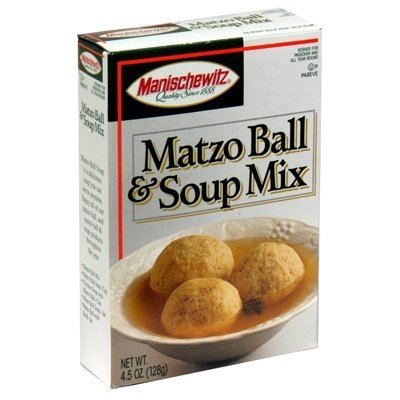 MANISCHEWITZ MIX MATZO BALL SOUP, 4.5 OZ, PK- 12