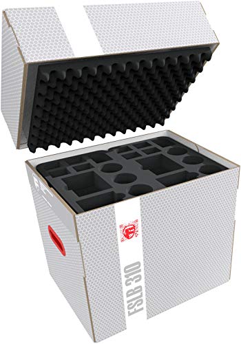 Rangement Runewars Feldherr pour éviter la casse de 32 figurines de jeu