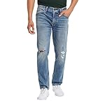 Original Use Men's Slim Fit Taper Jeans - (as1, Waist_Inseam, Numeric_32, Numeric_30, Antique Blue)