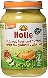 potitos holle carrefour Edad Etiqueta: 6m+ Holle - Potito Patata con Guisante y Calabacín Holle 190 gr 6m+