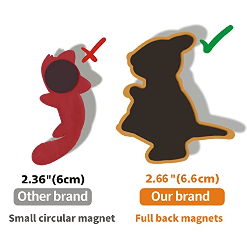 Image of SUPINEEDO Fridge Magnet for Toddlers 1-3,Full Back Magnetic Cute Magnets | Animals Refrigerator Magnets for Kids,Toddler Toy, Educational Learning Toy for Babies, Gift for Children