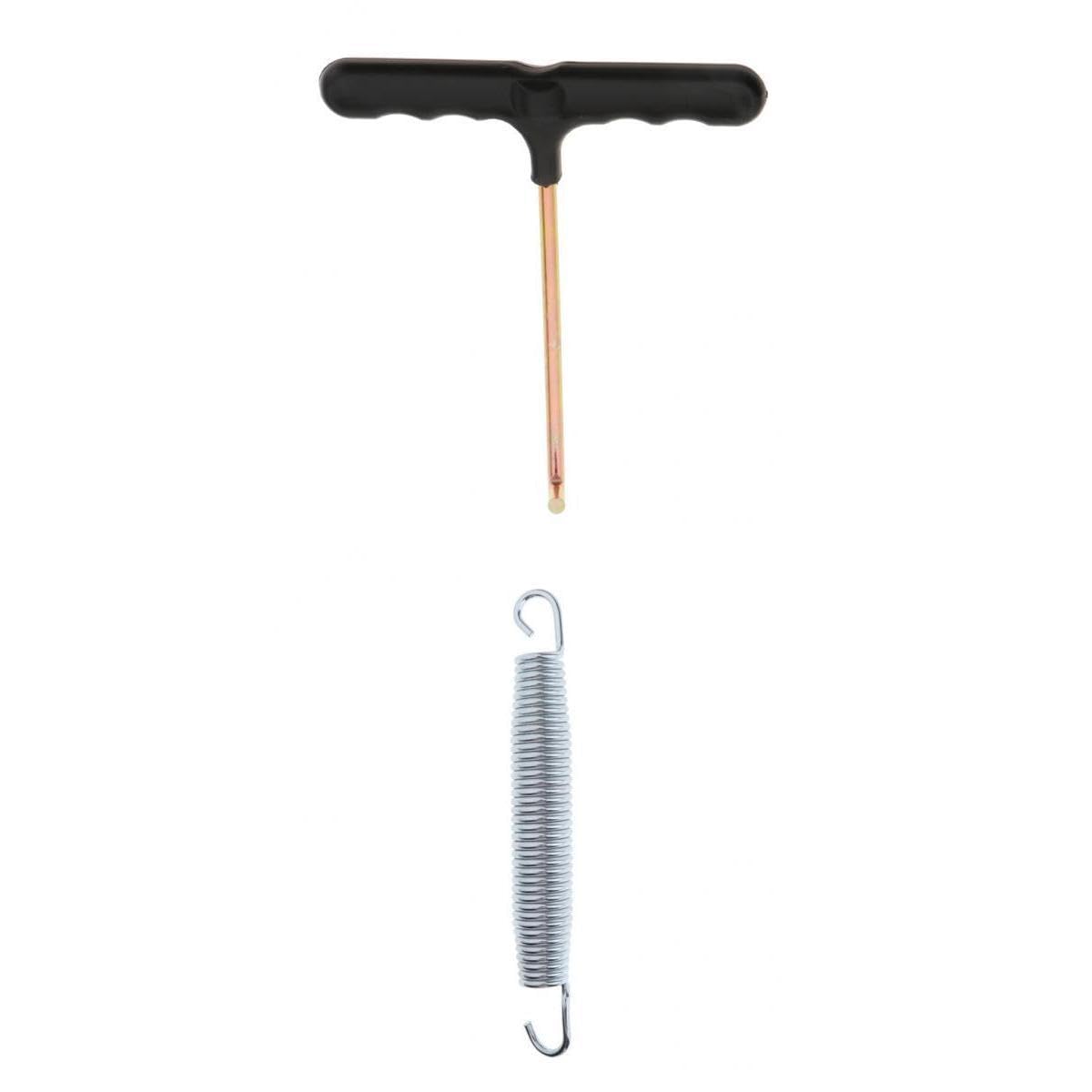 BNF® Sporting Goods-Fitness Running & Yoga-Fitness Equipment & Gear-Trampolines - Premium Trampoline Springs Weather Resistant Steel Replacement 6.5 Inches