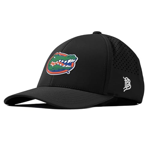 Branded Bills Officially Licensed x Florida Gators Black Curved Performance Florida Team Logo