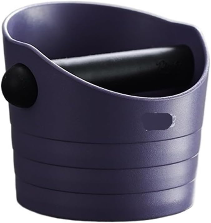 MeLphi Coffee slag Bucket bar Counter Powder slag Bucket Italian Coffee Equipment Barista Matching slag Bucket Waste slag Box(Purple)