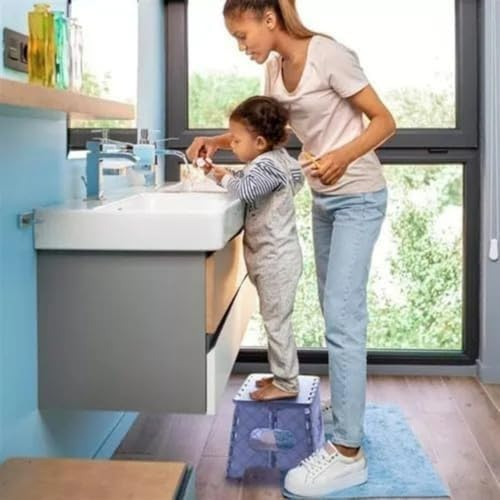 Banqueta Multiuso Dobrável Portátil - Compacta, Ergonômica e Resistente para Camping, Eventos e Casa