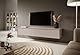 Selsey SENEY - TV-Tisch, TV-Hängeboard, Graubeige, 175 cm, Beige