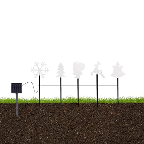 Youding Luces de entrada – Luces solares para acera decoraciones al aire libre | Las decoraciones al aire libre crean un estado de ánimo para tu césped, patio al aire libre y jardín