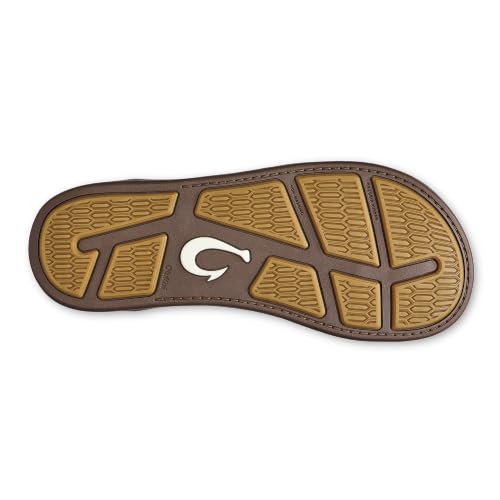 Image of OluKai Tuahine Men's Waterproof Leather Sandals, Versatile Beach Flip Flops