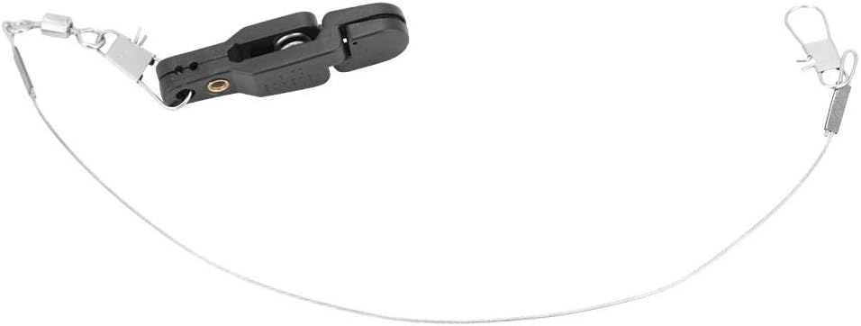 Outrigger Release Clip,Downrigger Release Clips Tension Snap Release Clip with Steel Fishing Line B Shape Pin