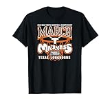 Texas Longhorns 2026 March Madness Men's Basketball Black T-Shirt