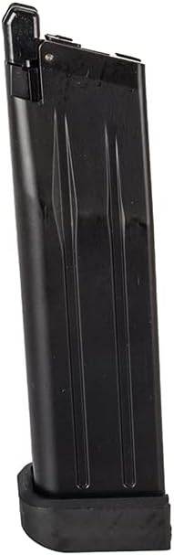 Hi-Capa 6" IREX Full Auto Competition GBB Airsoft Pistol (Black/Silver/Gold Barrel/with Markings) - WE-Tech