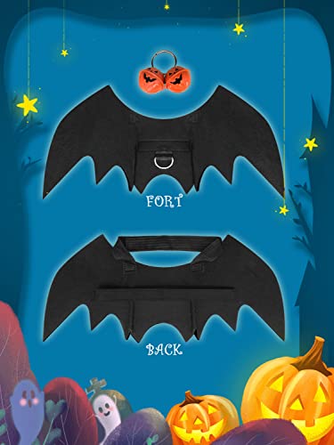 Halloween Dog Bat Wings Costume, Pet Halloween Cosplay Party Dress Up Costume For Small Dogs And Cats(S) #TOP2