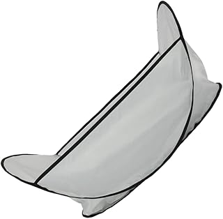 POPETPOP Pet Shearing Bib Pets Grooming Apron Bibs Dog Shearing Apron Cat Grooming Harness Dog Hair Clippings Catcher Dog Hair Buster Pet Shearing Apron Pet Hair Catcher Pet Supplies Grey