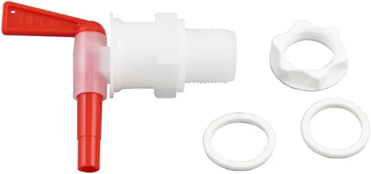 Brewing Equipment Plastic Bottling Spigot Filler Spout Bucket Spigot Fermenter Tap Faucet for Homebrew Wine Making Beer Dispenseing Brewing Equipment(Red)