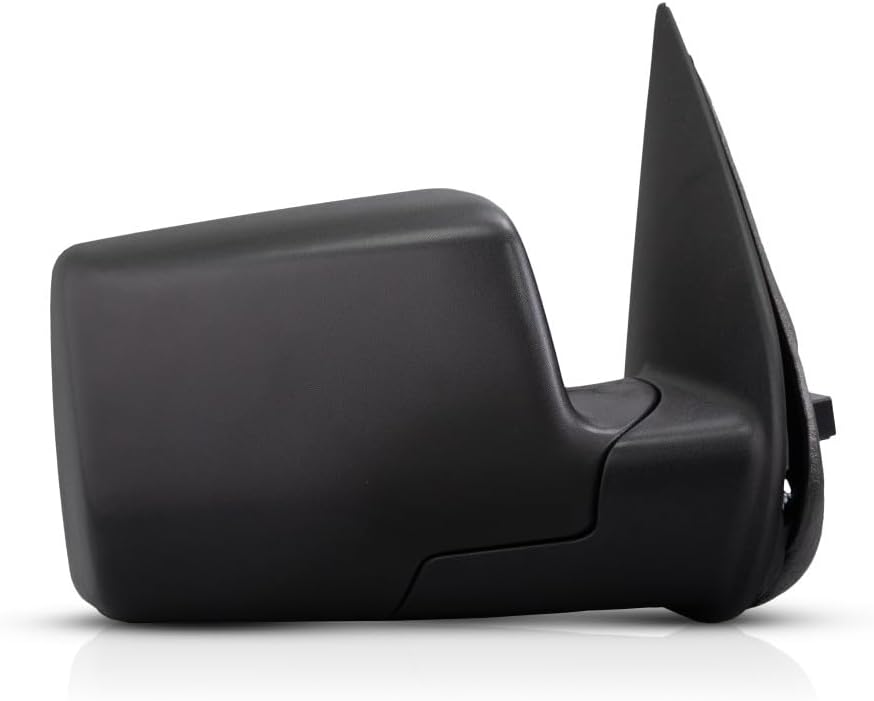 For Ford Explorer 2006 07 08 09 2010 Door Mirror Passenger Side | Power | Heated | Textured Black | Replacement For FO1321270 | 6L2Z17682CAA