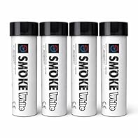 90 SECOND DURATION: Each smoke flare produces thick, vibrant smoke for up to 90 seconds, giving you extended time for photos, videos, and celebrations. 4 PACK VALUE SET: Includes 4 smoke flares with reliable wire pull ignition, perfect for multiple u...
