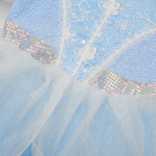 Vestido Princesa Cenicienta para Niñas 3-9 años miniatura 4