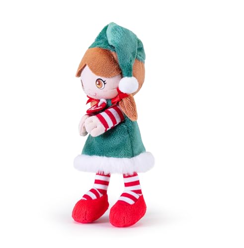 Trudi Duende Lela Temas de Navidad de Peluche, Elfos de Navidad | 10x18x5cm Medida XXS | Xmas | Modelo 29360
