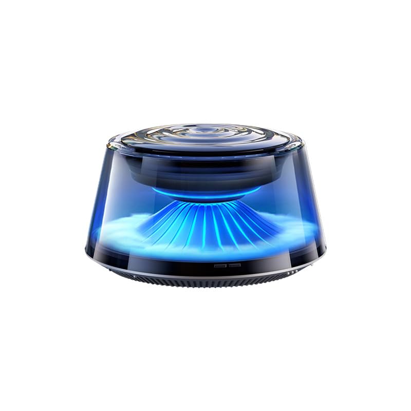 CLOUDSALE Universal Luxury Aroma Diffuser with Ambient Lighting Car Scent Aromatherapy Fragrance Air Diffuser for Office Car Room (Pack of 1)-image-6