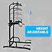 GOWE Power Tower Pull Up Bar Workout Dip Station for Strength Training, Suitable for Home Gym Fitness