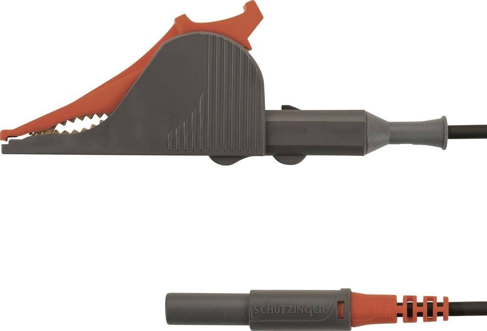 KML 7852 Au/SAK / 150 / RT Cordon de Mesure mâle 4 mm Pince Kelvin Rouge 1 pc(s)