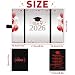 QIYANPAX Graduation Guest Book 2026, Red Graduation Decorations, Graduation Guest Board Alternative, Congrats Grad Signature Book, Unique Graduation Gift for Her Him
