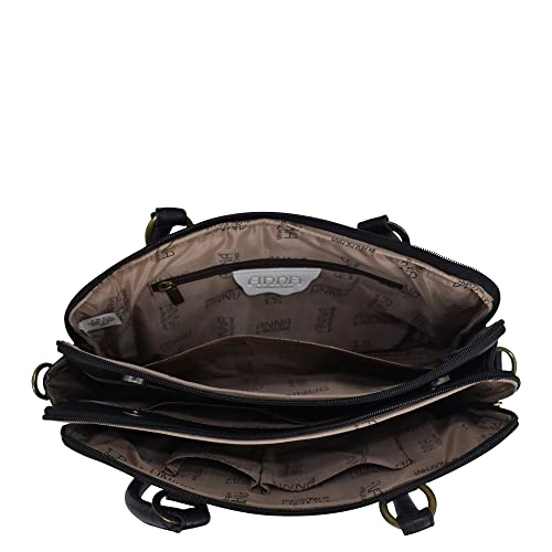 Image of Anna by Anuschka Women's Hand-Painted Genuine Leather Multi Compartment Satchel